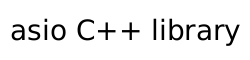asio C++ library